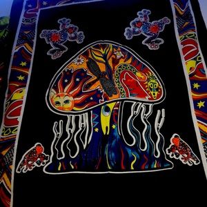 a very beautiful tapestry